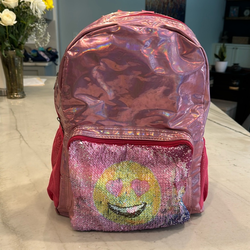Top Trenz flippy sequin backpack